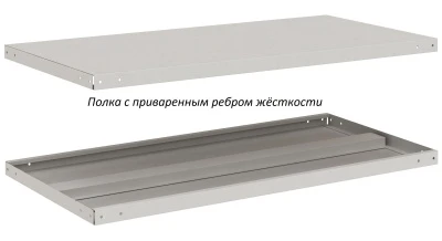 Стеллаж Титан МС-750 2000x1000x400/2